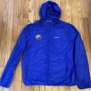 ZASPORT RUSSIAN SOCCER LIGHTWEIGHT WINDBREAKER M